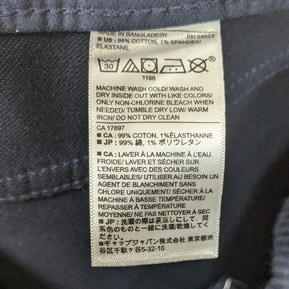 Banana Republic Mens Travel Jean 30x32 Athletic Fit Navy Blue Stretch Denim Pant